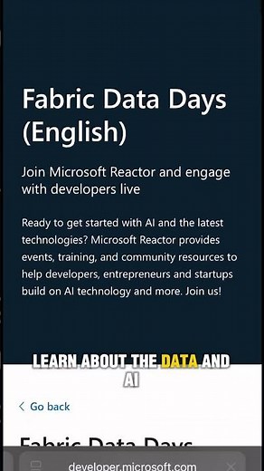 Get Microsoft Swags FREE! Fabric Data Days Explained 🔥