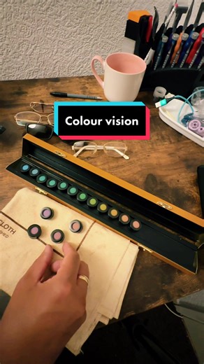 Farnsworth D15 Color Vision Test ASMR Soft Spoken