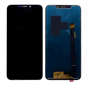 LCD with Touch Screen for LG W10 - Grey (display glass combo folder)