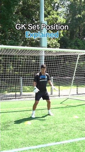 The Foundation of Every Save: The Set Position ⭐️ As a goalkeeper, everything starts with your set