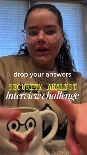 Perly on Instagram: "Security analyst interview prep! If you wanna be a SOC analyst, or really any entry level blue team role, these are the types of questions you might get asked :D BREAKDOWN: Some things you might look for can include list of failed logins for accounts not in the system, many requests from on IP, consistent timing (since they use bots for these) same user agent, etc.. And one remediation step would be enforcing a captcha to block bots, blocking the IP etc Lmk if i should make
