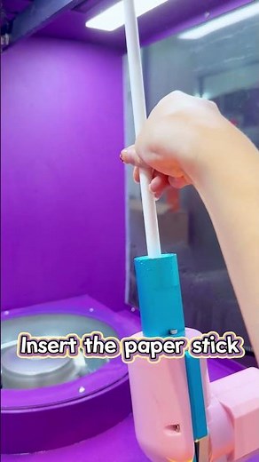 Tabletop Semi-Automatic Cotton Candy Vending Machine