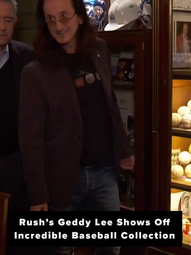 Geddy Lee's Incredible Signed Baseball Collection