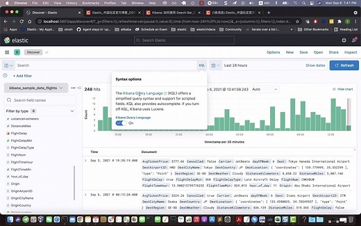 如何使用 Kibana 中的 Search Bar