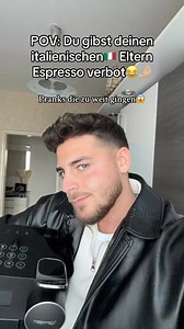 ICH LEBE … NOCH 😂🤌🏼 #deutsch #italienisch #eltern #espresso #verbot #lustig #italien #italiener | Einfachmaury