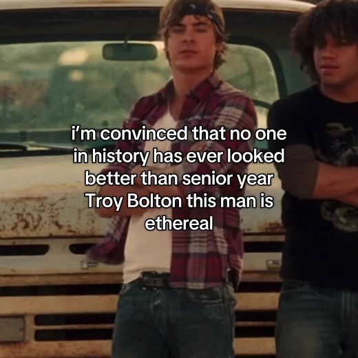 Troy Bolton's Ethereal Senior Year Look