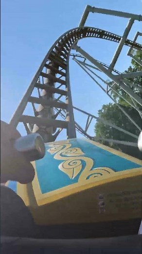 Pantheon Roller Coaster Ride POV | Busch Gardens Williamsburg
