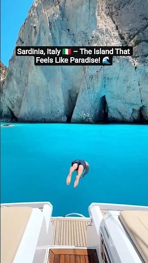 Sardinia, Italy 🇮🇹 – The Island That Feels Like Paradise! 🌊