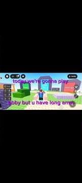 obby but you have long arms #roblox #obbybutyouhavelongarms #fungameonroblox