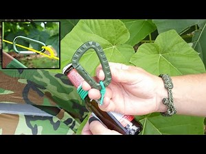 10 Useful Outdoor and Home Tips You Can Do With Carabiner and Paracord