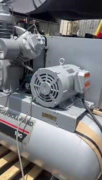 INGERSOLL RAND T30 AIR COMPRESSOR 120GAL 20HP 3PHASE W/ COOLING SYSTEM