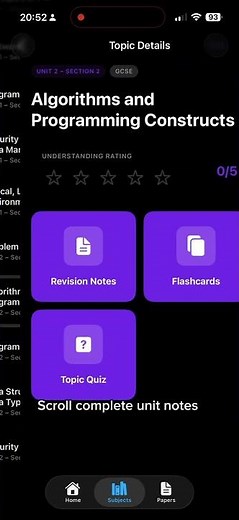 Every GCSE Computer Science topic in one app #shorts