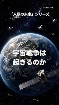 【人類の未来】宇宙戦争は本当に起きるのか？ #shorts #宇宙 #人工衛星 #宇宙開発