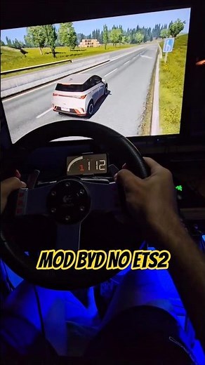 MOD BYD no ETS2 #shorts #byd #g29 #carros #est2 #automobile #simulador #mod #elétrico