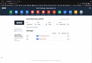 ESO Admin Operational Training