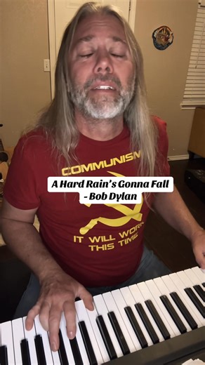 A Hard Rain’s Gonna Fall - Bob Dylan #fyp #fypage #foryou #ohheythere #piano | John Tunnell