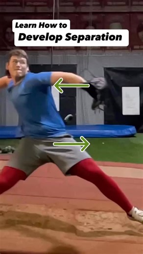 Brent Pourciau, M.S. on Instagram: "🚀 Want More Velocity and a Healthier Arm? It starts with hip-to-shoulder separation. ⚾💥 This slow-motion breakdown shows what elite separation actually looks like — and why it’s the foundation of high-level pitching mechanics. When the hips lead and the shoulders stay back, you get: ✅ More energy transfer ✅ Less arm stress ✅ Effortless velocity Here’s how to train it the right way 👇 🔥 Glutes – Deep squats & lunges to drive force from the ground 🔥 Obliques