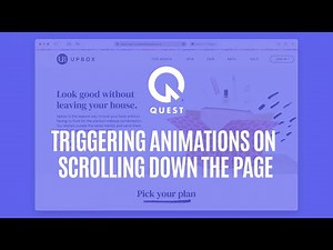 Triggering Animations on Scrolling HTML pages from Figma designs