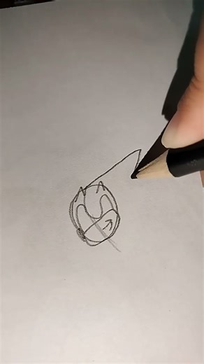 how to draw sonic super easy #drawing #art #doodle #sonicthehedgehog