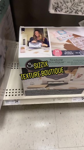 Sizzix Texture Boutique - Realiza estampados en relieve