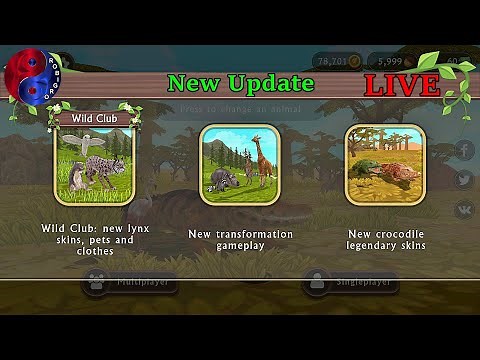 🔴LIVE - WildCraft: New Update 🐾