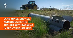 How Ukraine's Frontline Farmers Fight Drones Over Minefields