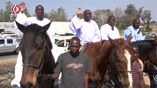 Scenes at Johanne Masowe Chishanu Seke Road Prayer Crime Watch Zim ZimCelebs Official BBC Zimbabwe Zimbo Live TV Sir Wicknell | Rory Studios News