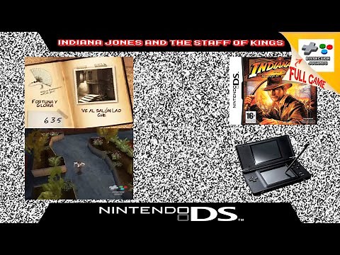 Indiana Jones and the Staff of Kings - Nintendo DS [Longplay]