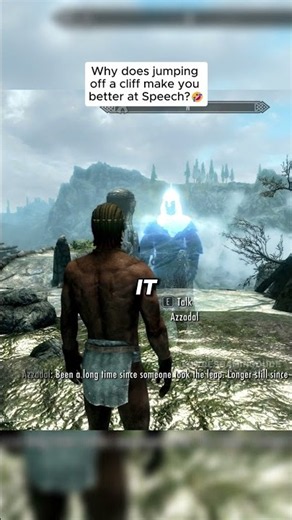 Why does jumping off a cliff make you better at speech?