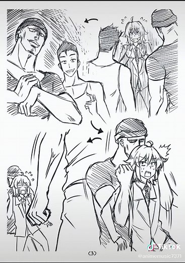 Funny Short Anime Comics Featuring Trapped Characters