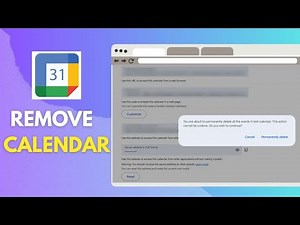 How To Delete Calendars On Google Calendar