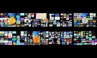 Mix of 8 videos from youtube : All the credits remix