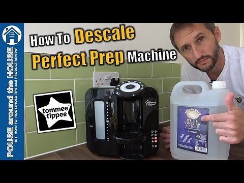 How to descale Perfect Prep Machine. Descaling Tommee Tippee Perfect Prep Machine tutorial.