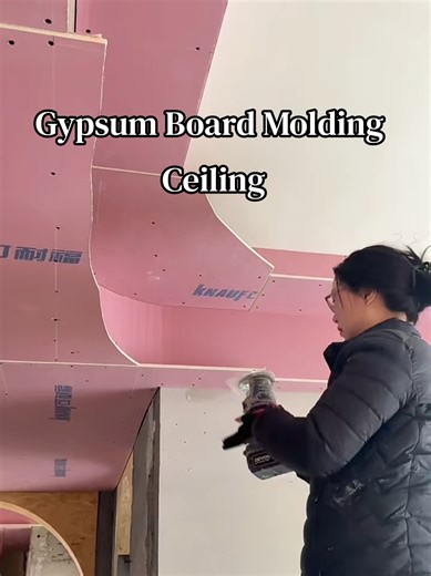 Curved ceiling decor Gypsum Board Molding Ceiling dome design. #woodworking #decoration #diy #gypsumboard #ceiling