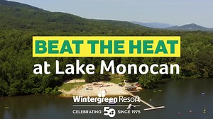 Lake Monocan, a 20-acre lake and park open late May through the Monday of Labor Day Weekend. | Wintergreen Resort