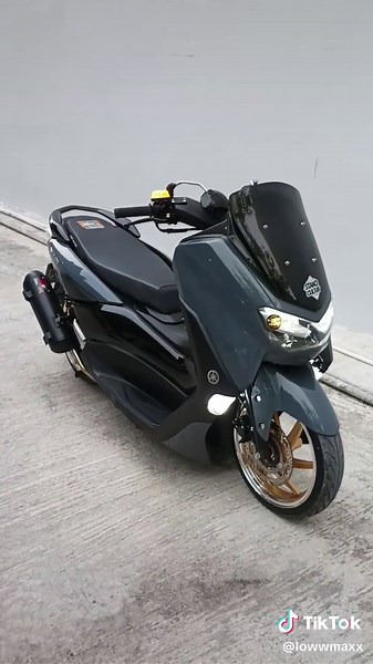 Yamaha Nmax Power Gray | Modified Lowered Setup
