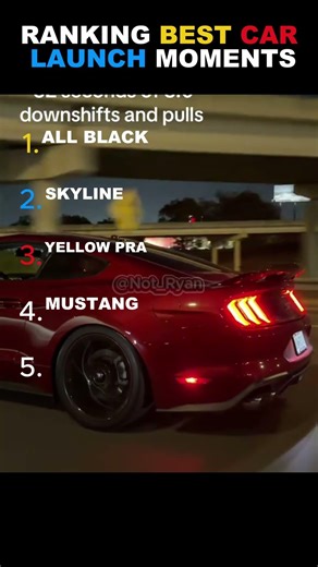 Ranking Best Car Launch Moments 🚗💨 #1 is LEGENDARY#shorts #viral #ranking