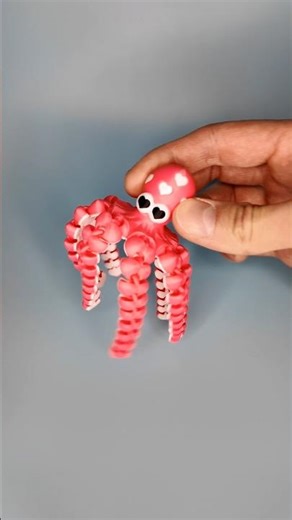 Flexi octopus 3D print design.