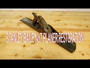 STANLEY BAILEY PLANER NO7 - NK RESTORATIONS