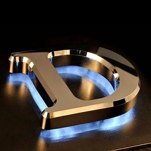 [Hot Item] Illuminated 3D Letters Acrylic LED Sign LED Advertising Acrylic LED Letters LED Shop Sign Acrylic Logo Sign Letters