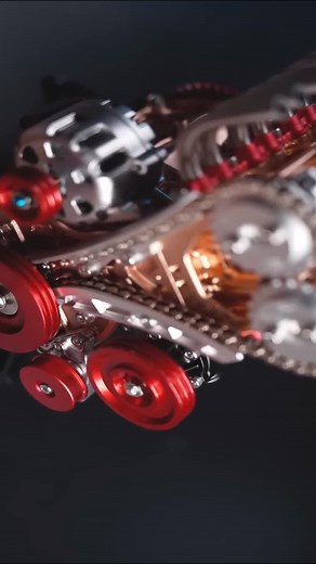 Build a 4 Cylinder Mini Engine Kit Part 3 #engine #building #modelkit #asmr #satisfying #DIY #craft