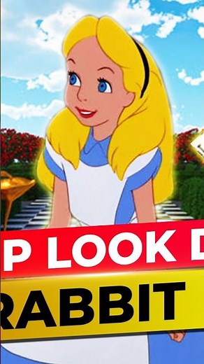 The white rabbit analysis - Alice in Wonderland #disney #whiterabbit