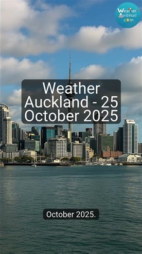 Auckland 2025: Today’s weather (Partly Cloudy, 16°C)