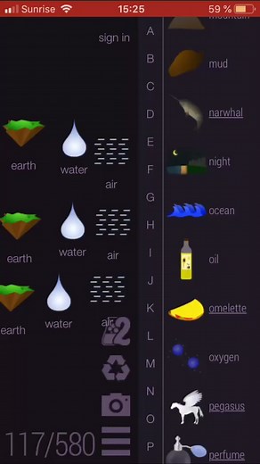 Creating a Beautiful Flower in Little Alchemy