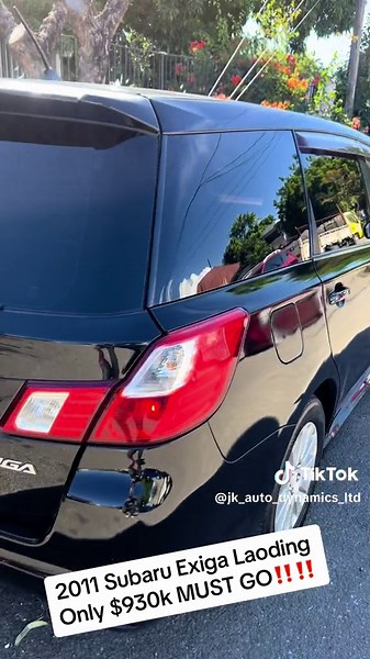 2011 Subaru Exiga 💲930k 💥 one of the realest deals around town 🇯🇲💥🔥 Push to start🔥 AC in winter wonderland ❄️ Buy and drive 🚘 Fully loaded🏦 DVD Radio 📻 7 Seat 💺 Steering Control Solid engine and transmission💥 Call us 8763710127 / 876-362-4802 ☎️ Visit us on 7a North avenue Kingston 10📍