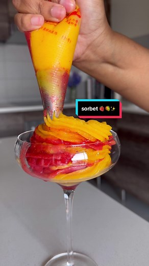 Delicious Strawberry Mango Sorbet Recipe