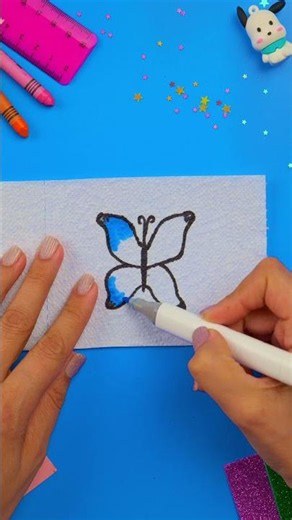 TA-DA! ✨ A Magic Water Craft With a Hidden Surprise! #shorts #kids