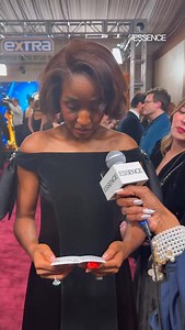 A Sweet Treat! We all know how long award shows can be, so before our favorite celebrities stepped into the Golden Globes, @onetakestace gave our friends a little sweet treat. See more of our Golden Globe coverage at essence.com. | Essence