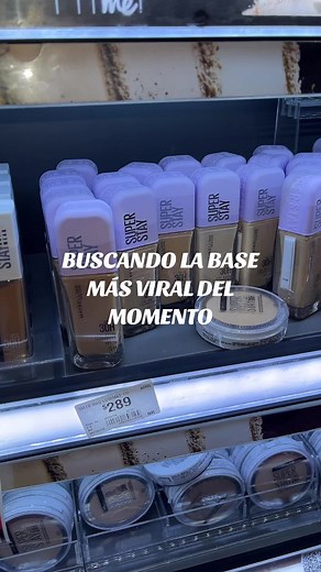 Encontrando la base de maquillaje más viral de Maybelline