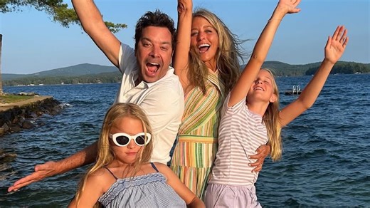 Jimmy Fallon's 2 Daughters Look All Grown Up in New Family Vacation Photos